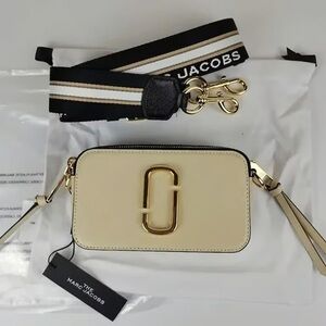 Marc Jacobs Cream Crossbody Bag